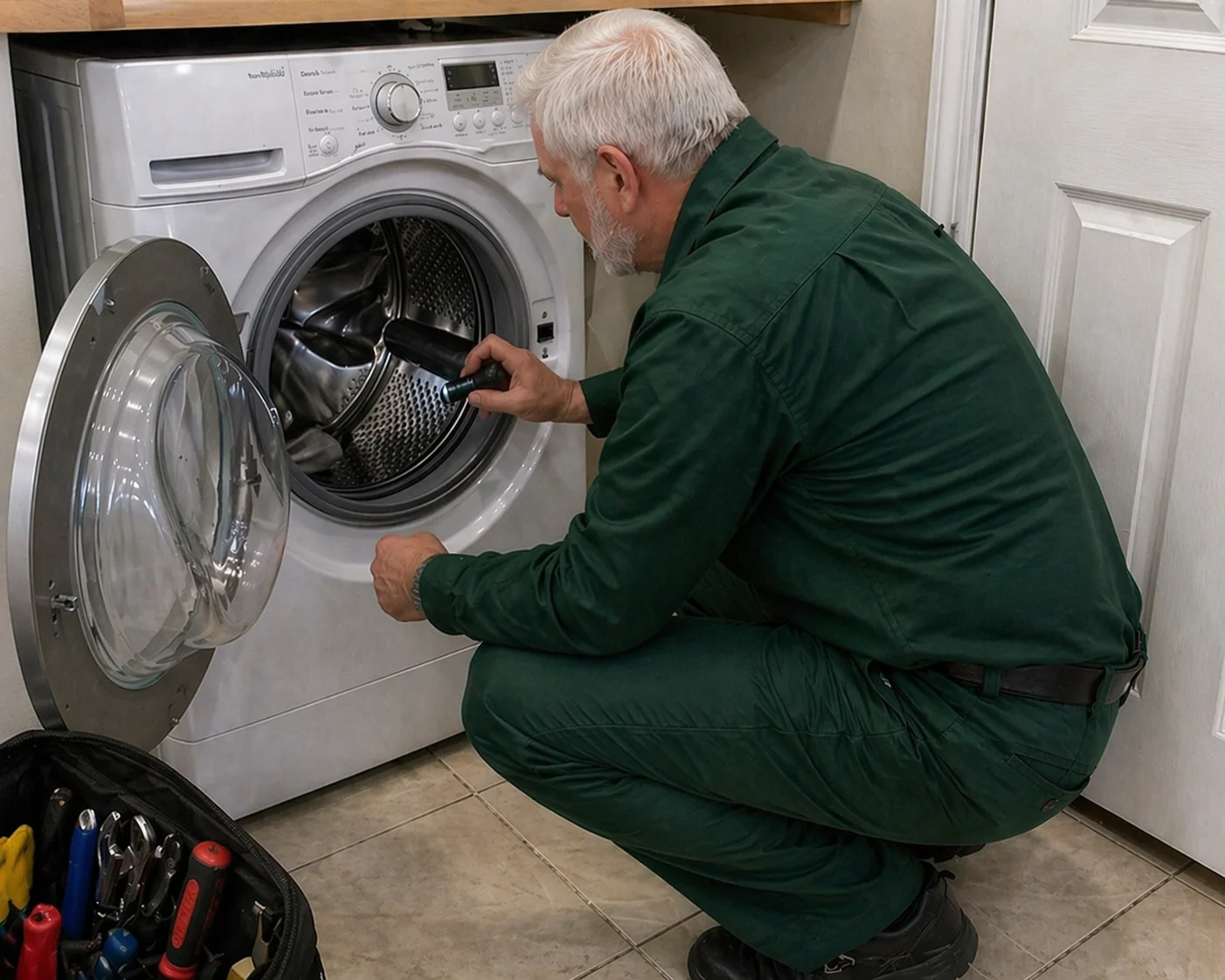 Professional washer repair service in Sherwood Park